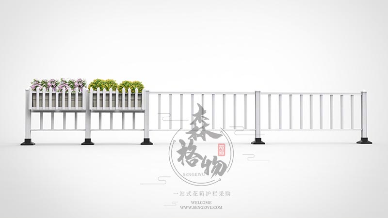 鋁合金玻璃鋼花箱護(hù)欄