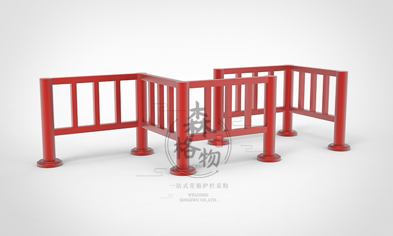 商業(yè)街車擋人車分流護(hù)欄